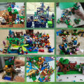 6IN1 My World Minecraft Lego Set Building Blocks Toys for Boys Gifts for Kids. 