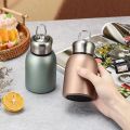 Mini Vacuum Insulated Tumbler Small Stainless Steel Thermal Bottle Water Flask Thermos For Hot and Cold Drinks Travel 300ml.