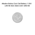 5Pcs- AG3 392A CX41 LR41W Button Battery LR41W Button Cell Battery LR41W Battery 1.5V 392A Coin Cell Battery AG3 Battery 1.5V Battery For Watch Calculator Clock. 