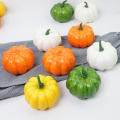 Foam Pumpkin Realistic Look Mini Foam Green Pumpkin Packaged Set Green Mini Pumpkin for Halloween Decoration Thanksgiving. 