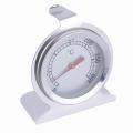 Stainless Steel Oven Thermometer Hang Or Stand Large Dial Baking BBQ Cooking Meat Food Tature Measurement 300°C. 