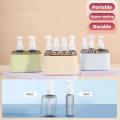 3/4-In-1 Travel Bottle Set TSA-Compliant Travel-Size Silicone Shampoo Bottles Portable Cosmetics Bottles for Vacation Toiletries Organizer Gym Goers Personal Care Business Trips. 