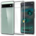 Google Pixel 6A Premium Silicone Case Crystal Clear Soft TPU Ultra-Thin Transparent Flexible Protective Mobile Phone Back Cover.