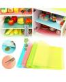 4 Pcs Washable Refrigerator Mats, Waterproof Fridge Mats, Drawer Mats. 