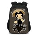 Anime Bendy And The Ink Machine Backpack for Teens Back To School Bags Student Bookbag Daily Backpack Mochila Notebook Gift.