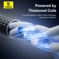 Baseus Versatile Two-for-Two Fast Charging Cable U+C to C+L 60W 0.6m 1m 2m.