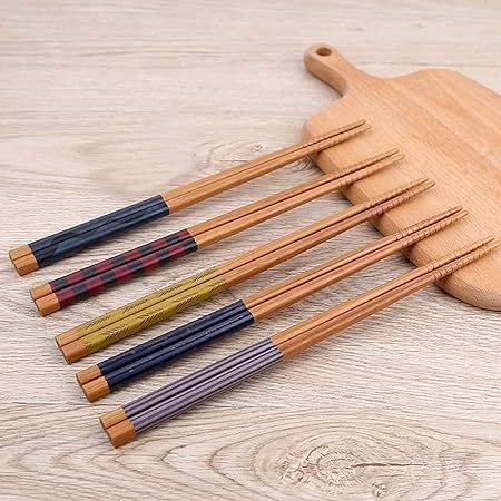 New%205%20Pair%20Wooden%20Chopsticks%20Plain%20Wooden%20Chopsticks%20-%20Image%207
