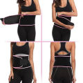 Sweat waist protection belt sports body sculpting belt fitness abdomen elastic abdomen belt multifunctional belt Cologo. 