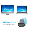 USB Fingerprint Key Reader FIDO U2F Speedy Matching Security Key Hello Anti-Spoofing Mini Fingerprint Reader Easy to Use. 