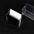 Transparent Acrylic card holder  Plastic 50 cards Transparent business card case Label box Acrylic Plastic  holder for Office use Networking events Sales professionals Business meetings Business card. 