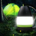 Rechargeable LED Camping Lantern Portable Upgraded Version Power Bank & Camping lamp 2 in 1 Design 6400mAh 5 Light Modes IP65 Magnet Base Free 4 Ft 3 in 1 USB Cable Camping Gifts.