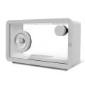 Portable Creative Colorful Transparent Glass Wireless Bluetooth Speaker Outdoor HiFi Stereo Subwoofer Sound Box 블루투스 스피커.