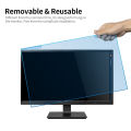 Hanging Blue Light Blocking Screen Protector High-transmittance Anti-UV Eye Protection Film for 26-27'' Desktop Monitor. 
