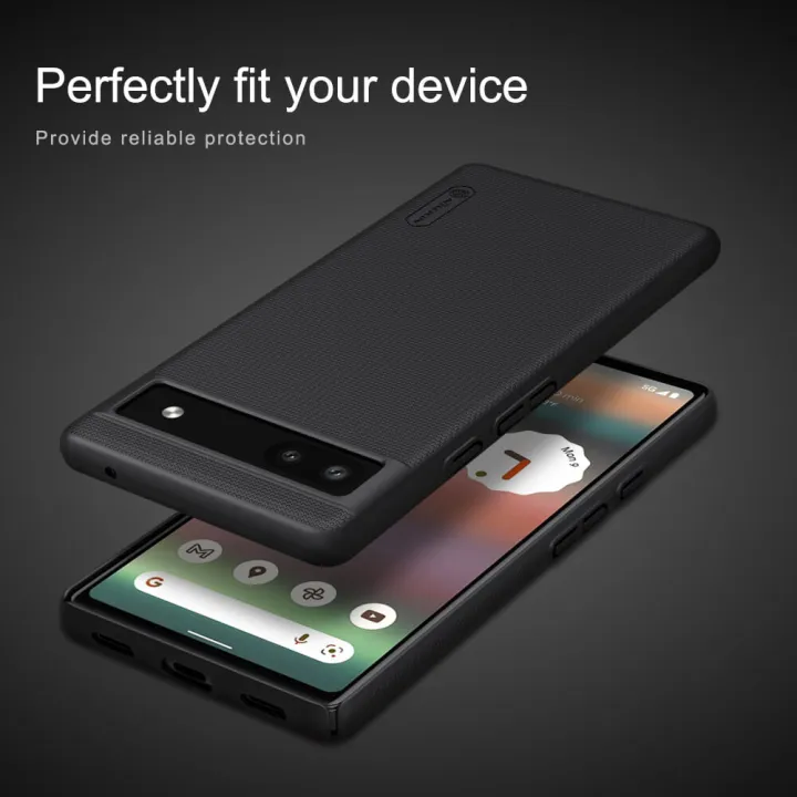 Nillkin%20(%20Pixel%206A%20)%20for%20Google%20Pixel%206A%20Matte%20Cover%20Case%20Super%20Frosted%20Shield%20Matte%20Back%20Cover%20for%20Google%20Pixel%206A%20-%20Black%20-%20Image%204