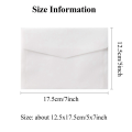 50PCS Blank Envelope Translucent Paper Envelopes Set Wedding Invitation Envelopes for Cards.