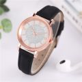 Fashion Women Watch Leather Belt Watch Star Sky Dial Clock Quartz Wrist Watches Ladies Casual Mesh Belt Wristwatch Clock. 