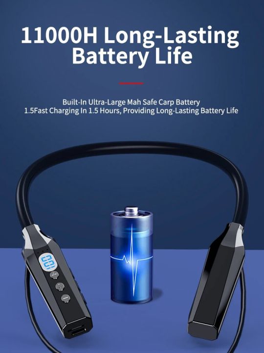 Bluetooth%205.2%20Magnetic%20Neckband%20Headphones%20Wireless%20Earphones%20LED%20Display%20Headset%20Sport%20Noise%20Cancel%20Earbuds%20with%20Mic%20-%20Image%202