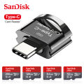 SanDisk Micro SD Card 256GB 128GB 64GB 32GB 4K A1 Ultra 100M/s Class 10 Flash Memory Card microsd Type C Card Reader. 