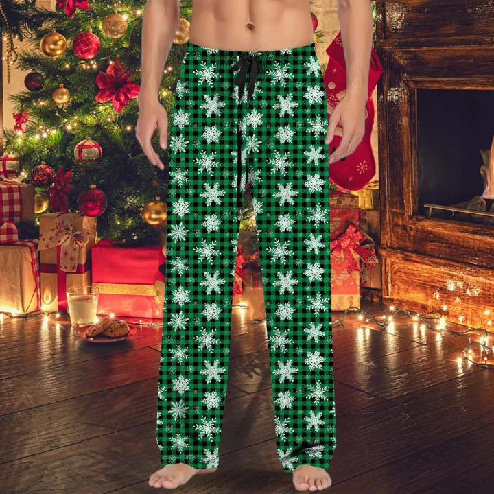 Comfortable%20Slip%20Christmas%20Mens%20Casual%20Pants%20Pajama%20Pants%20With%20Drawstring%20And%20Pockets%20Christmas%20Gift%20-%20Image%202