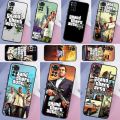 Gta 5 Grand Theft Auto Case For Xiaomi Redmi Note 11 10 12 8 9 Pro 8T 9S 10S 11S Redmi 10 10A 10C 9 12C 9C Cover.