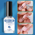 KOSKOE 10ml Debonder Nail Glue Gel Nail Polish For Remove False Nail Tips Rhinestone Transparent Fast Dissolve Degreaser Liquid. 