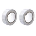 2X 19mm x 10m Duct Waterproof Tape, White.