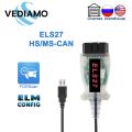 ELS27 For Ford Mazda Lincoln F150 F250 ELS327 USB V1.5 Coding Tool Automotive OBD2 Code Read HS MS CAN Forscan Cars Accessories. 
