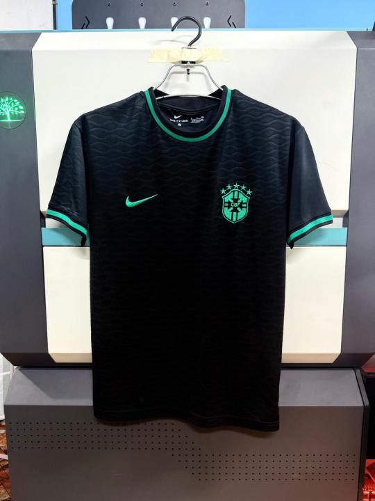 Brazil Jersey - Player Edition Jersey - Brazil CFS - Home/Away Kit - Special Fans Version Jersey Club Jersey 2024/2025 - Thai Fabrics - Short Sleeve - New Football Jersey - FIFA World Cup Jersey 2026 Design - Premium