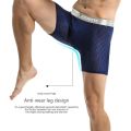 Ice Silk Man Sport Panties Men Mesh Short Underwear Mesh Sports Underpantes Anti-wear Leg Running Fitness Briefs 4XL 5XL 6XL.