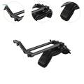 Camera Shoulder Pad with Rod Clamp Replacement Z Shape Offset Raised for Shoulder Support Rail. 