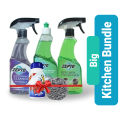 Zepto Kitchen Perfect Bundle (Large) - 3 Piece Your Complete Kitchen Cleaning Solution. 