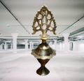 Pitoler surmsdani Pure Brass Metal Surmadani - Medium. 