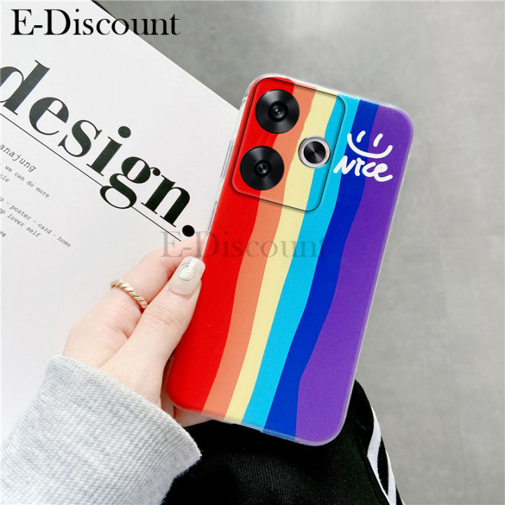 New Phone Case For Realme C61 Cover Soft Fashion Red Blue Black