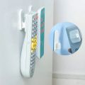 2 Pair (4Pcs) Self Adhesive Plastic Hooks Holder Remote Control Sticky Hook Hanger TV Air Conditioner Key Wall Storage. 