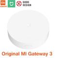 Xiaomi Mijia Smart Multi-Mode Gateway Controlled By Voice Remote Control And Automation Smart Linkage Devices As Ble Mesh Hub.