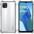 For Oppo A16E \ A16K Transparent Mobile Back cover. 