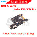 Charging Logic Board For Xiaomi Redmi K20/ K20 Pro Charging Port USB Plug PCB Dock Connector Spare parts. 
