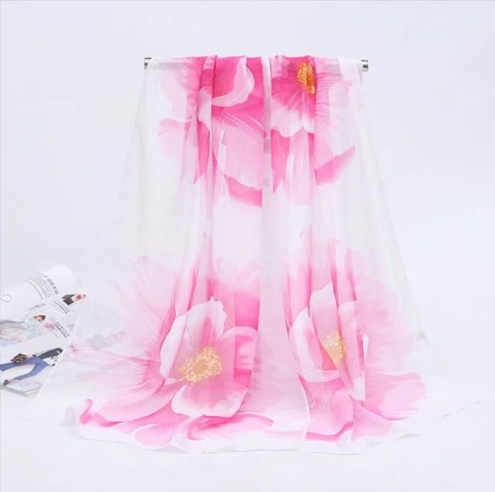 2024%20Summer%20New%20Women's%20Lucky%20Bird%20Girl%20Chiffon%20Long%20Silk%20Scarf,%20Yiwu%20Small%20Scarf,%20Flower%20Scarf,%20Scarf,%2038%20Festival%20-%20Image%207