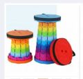 Rainbow Folding Stool Seat Portable Retractable Telescopic Camping Fishing Travel Chairs Bix super shop. 