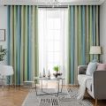 Shiny Stars Children Cloth Curtains Colorful Double Layer Star Window Curtains For Living Room Bedroom Gradient Blackout Curtain.