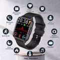 Lige Q26pro 2023 Smart Watch with Body Temperature and Heart Rate Monitoring - Ideal for iOS and Android Users - A Stylish Choice for Tech Enthusiasts.