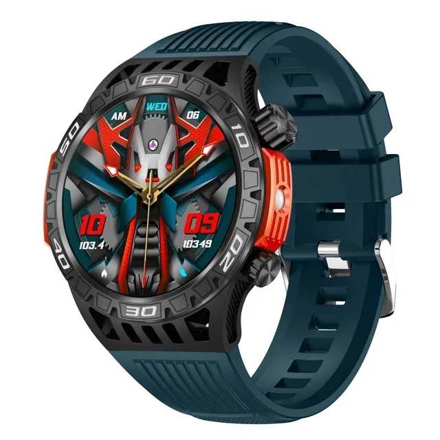 HT22%20smartwatch%201.46%20"men's%20sports%20and%20fitness%20tracker,%20heart%20rate,%20blood%20pressure,%20Bluetooth%20communication,%20IP68%20waterproof%20compass%20-%20Image%205