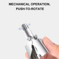 Nose Hair Trimmer For Men And Women With No Noise Washable Manual Nasal Hair Trimmer триммер для носа aparador de pêlos do nariz. 