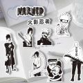65Pcs/Sets One Piece Roronoa Zoro Luffy Black & White PVC Waterproof Stickers For Wall Guitar Luggage Laptop Note Book. 