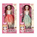 80cm Barbie Doll Girl Princess Dress Up Wink Eyes With Light Music Joint Doll Toy. 