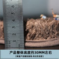 Flocked bathroom door non-slip floor mat, thickened absorbent carpet, toilet entrance mat, doormat, bedroom bedside mat.