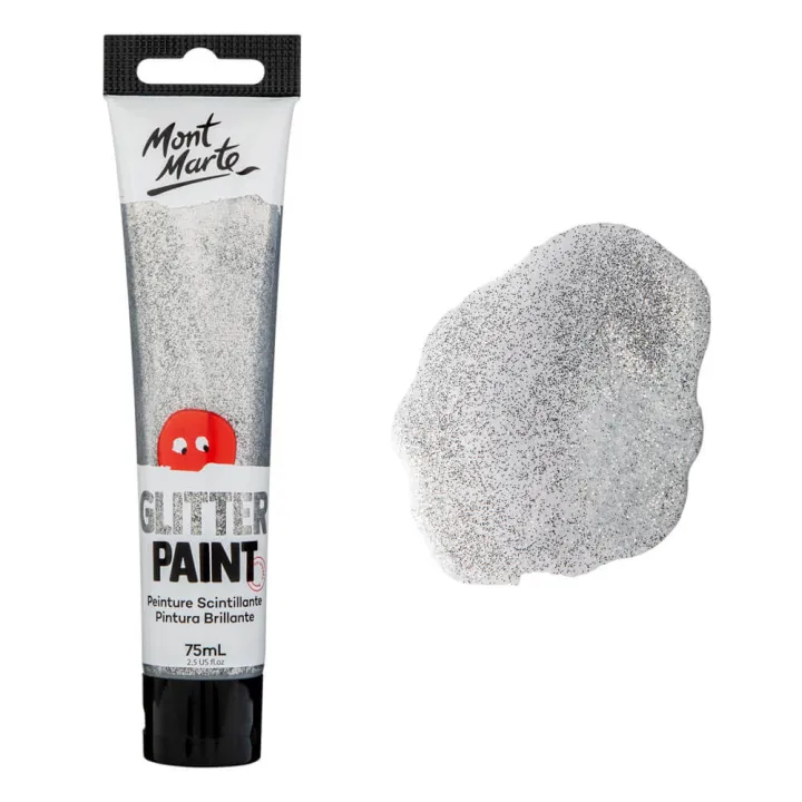 Mont%20marte%20Glitter%20Paint%2075ml%20Silver%20-%20Image%202
