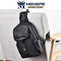 MENSPE Fashion Men Crossbody Bags Chest Bags for Men Sling Bag Fashion Pouch Bag Travel Shoulder Bag Casual Chest Bag Fashion Shoulder Bag Waterproof Casual Sport Street Bag. 