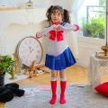 Beauty girl coswear, Water Ice Moon, 4th generation sailor suit, Moon Rabbit cosplay, Moon Usagi Tsukino Cosplay Costumes.