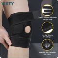 Knee Adjustable Sports Training Elastic Patella Sports Leg Support Brace Knee-Pad Hole Breathable Safety Guard Strap.